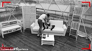 Musa Martina receives a creampie during her anal assfucking scene in the USA