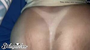 Mom begged me to ditch the condom and cum deep inside her tight Brazilian pussy!