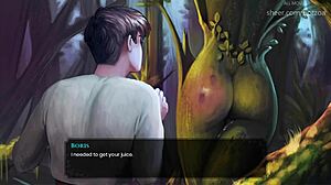 Wal 15 - perverted and horny boris spank tree which looks like an ass d