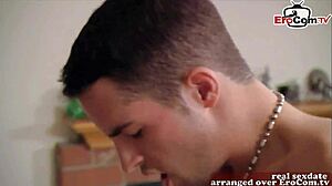 Why does this British teen girlfriend fuck with perfect tits?