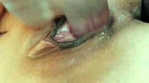 Teen girl enjoys passionate selfie masturbation after university lessons with fingering