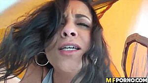 latina abby lee brazil gets fucked in tent pov