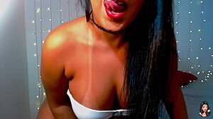 Prostitute guides jerk off in joi game challenge with fun twists. 😈🎮