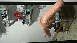 want to see this latina prostitute deepthroating a dildo?