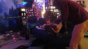 Hotwife Steffi Purple Teddy Pussy Dance Alt Version