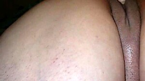 Fingering a Hot Girl Until She Squirts in Close-Up