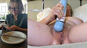 Granny Masturbates Outdoors in Hidden Voyeur Scene