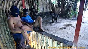 sexy ass grabbing leads to intense pussy masturbation.