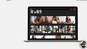 Jaelynn Gives Handjob To Big Black Cock Backstage.