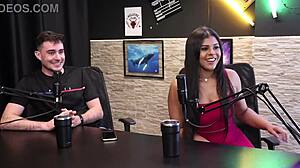 Gabriel And Julia Show Smooth Pussy And Ass