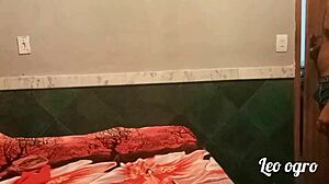 MYLLENA RIOS IGNITES INTENSE LESBIAN FUCKING IN THE KITCHEN WITH EBONY BRUNETTE PORNSTAR