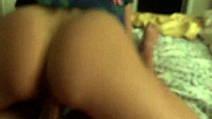 Foxxxlife's bedtime booty story: gets a load to her ass.