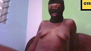 Ebony Slave Cyndy Gets Spanked