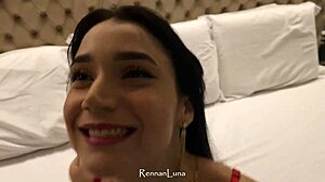 Young Skinny Teen Bent Over in Motel for Intense Anal Gaping and Doggystyle Action!