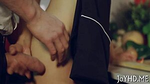 Teen Whore Sucks Rough Cock Hard In Wild Hardcore Blowjob!