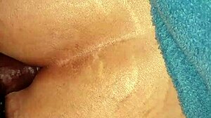 Latina wife's first anal experience surprises her