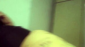 Blonde Amateur Shows Pussy To Tattooist While Finishing Tattoo In POV