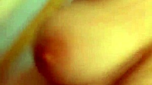 Girlfriend With Big Tits Teases And Fingers Herself On Homemade Camera