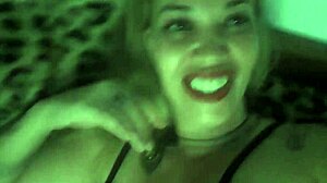 Blonde Amateur Shows Pussy To Tattooist While Finishing Tattoo In POV