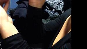 Intense Blowjob In Public Comfort Room Outdoor Setting