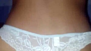 fucking a passive guy in lingerie, so hot!