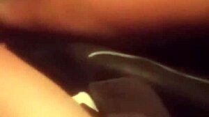 my wife was horny so i stopped for her to fuck a big black cock in the parking lot