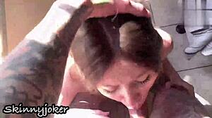 Amei a visita dela e ver ela ganhando meu jato de gala na cara dela