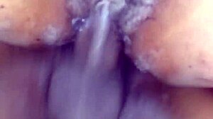 Ebony Babe Squirts On Big Black Cock Hard