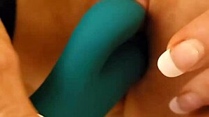 I started with a vibrator in my shaved pussy, then added one in my tight ass while rubbing my clit.