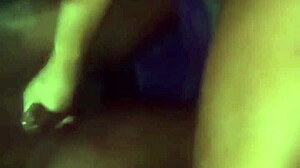 my wife was horny so i stopped for her to fuck a big black cock in the parking lot