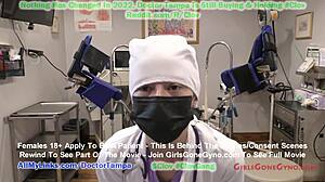 Clov ebony beauty rina arem gets a mandatory orgasm from doctor stacy shepard girlsgonegyno com