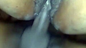 Ebony Babe Squirts On Big Black Cock Hard