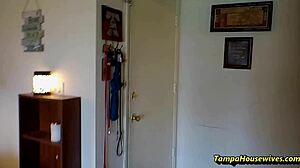 Blonde Pays Rent With Emotional Striptease