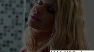 Brooklyn teases with her big boobs