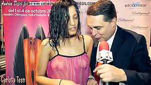 Penelope Bilang, Tonton Leskontolku buat Andrea pake Sperma Carlotas