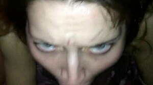 In this amateur video, a teen promises to swallow after getting her ass fucked.