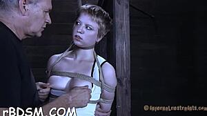 redhead babe is about to have a very intense orgasm