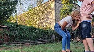 Neighbor Visit on My Property