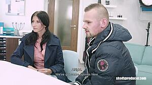 aria rossi suffers rough threesome after boyfriend loses money