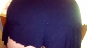 dancing with my girlfriend in another room