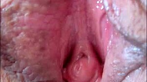 Pretty milf fingers clit, moans, and twitches to orgasm