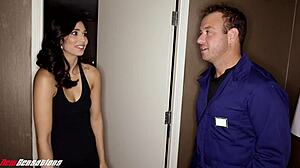 Hey, Reina Rae, want that cheating Latina wife satisfied with room service cock?