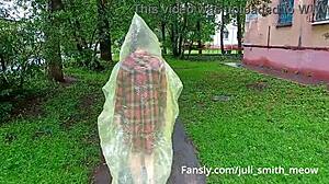 Watch Juli Smith Flash Her Tits And Ass In The City! What A Public Show!