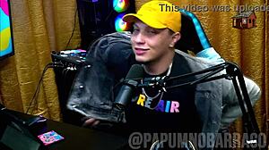 Bruna carlos recounts a chaotic podcast moment after a kiss on red sheer.