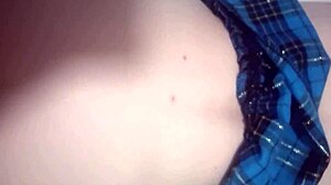 Lara the naughty university girl seduces her older professor