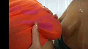 these three sluts with big asses and tits fucking hard