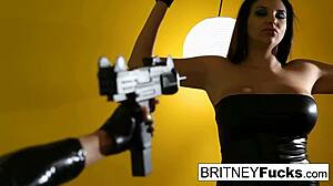 Britney's Daring Golden Implant Heist Adventure