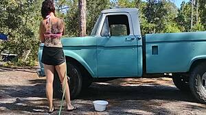 Husband says, 'I can't resist touching you in that bikini.'