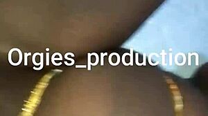 Home Made Fuck with Wife Bent Over, Big Black Cock Doggystyle.