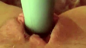 Mature Wife Masturbates With Dildo While Husband Away